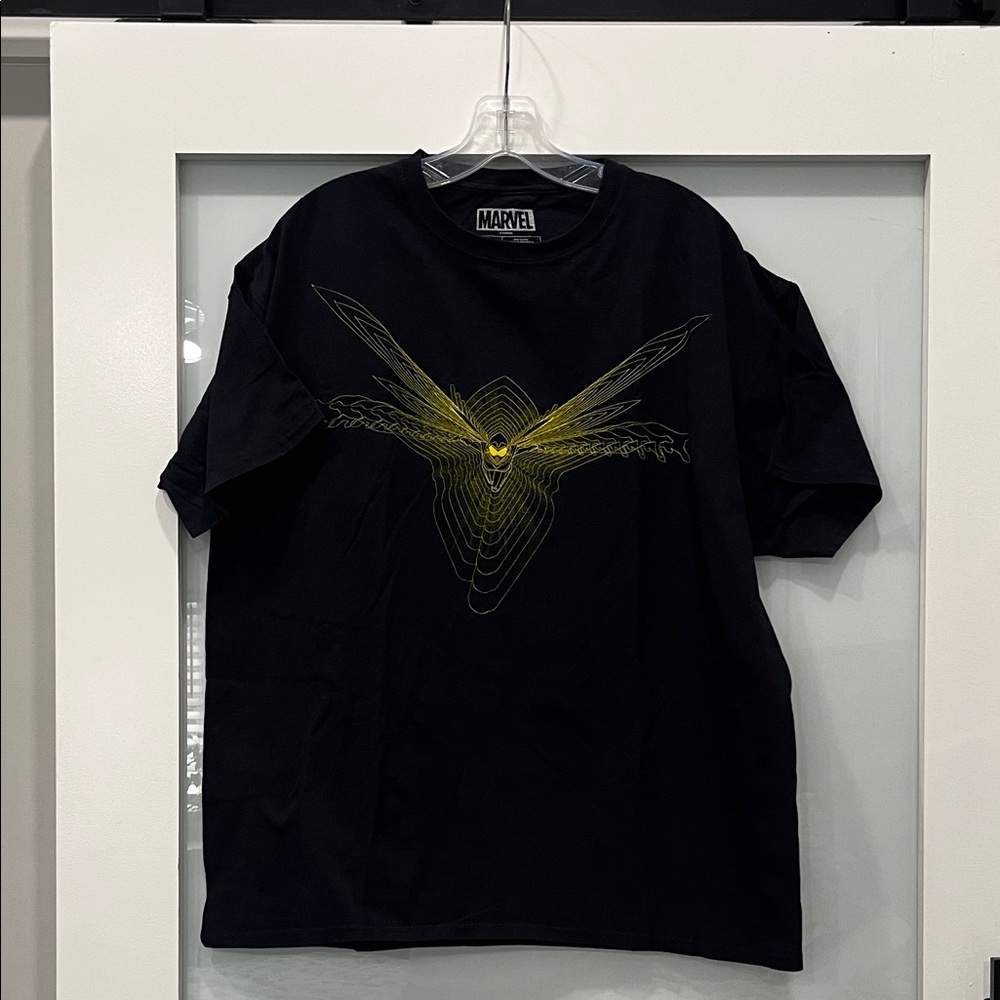 Lootwear Marvel Ant-Man and the Wasp Wings Black Graphic T-Shirt, Size XL